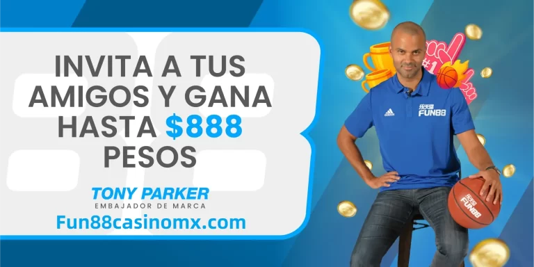 Promociones y Bonos de Fun88: Ofertas de Casino Online 3 tony-parker-fun88